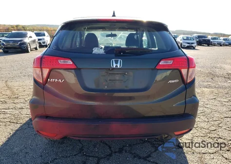 2016 Honda Hr-V Lx из США, поврежденный, VIN 3CZRU6H38GM711301